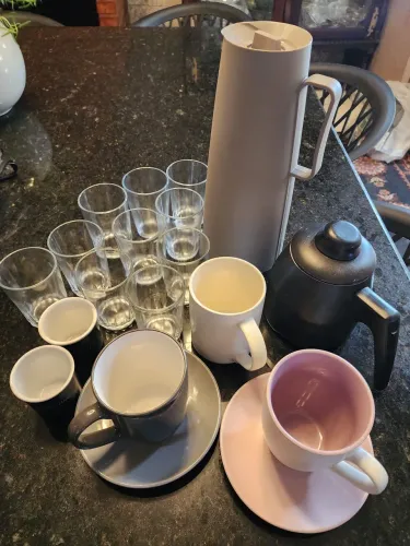 Utensílios para café. Tudo por R$75,00