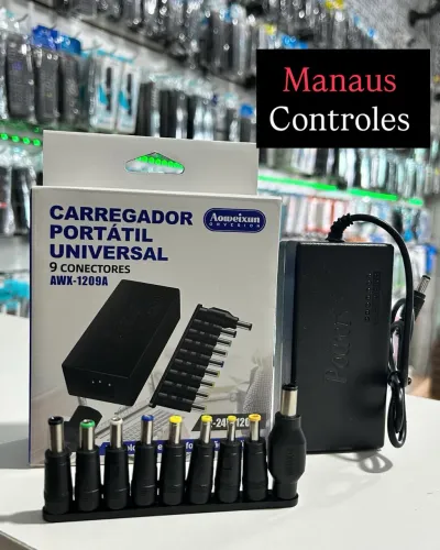 Carregador Universal para Notebook e Outros - 120W