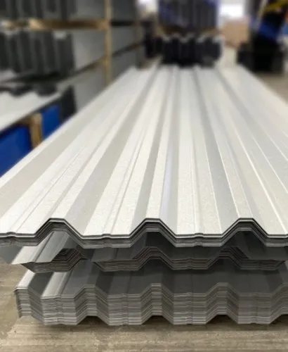 TELHA TRAPEZOIDAL TP25 COM 2,40m DE COMPRIMENTO