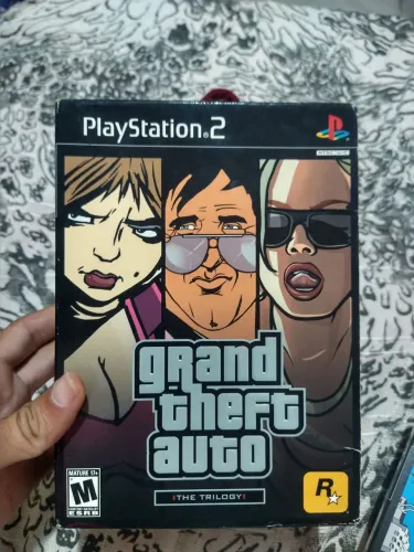 GTA THE TRILOGY COMPLETA PS2 ORIGINAL 