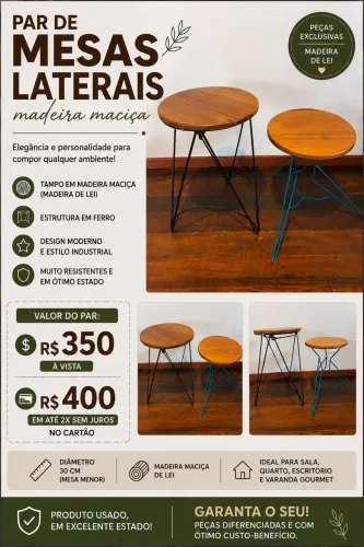 Mesas laterais