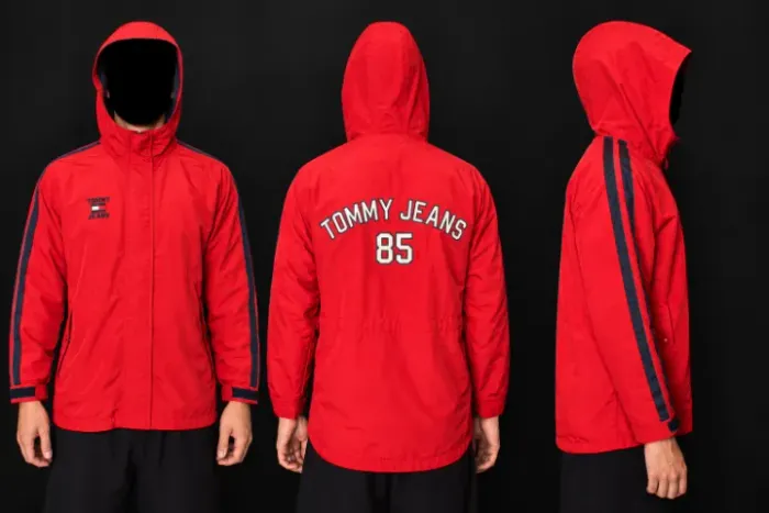Jaqueta Velejador Tommy Hilfiger Vintage Vermelha M (Seminova)