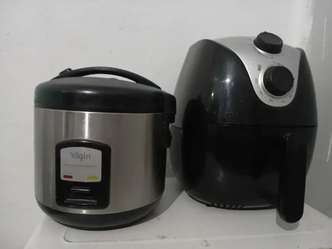 Vendo forninho elétrico + Airfryer e panela elétrica 