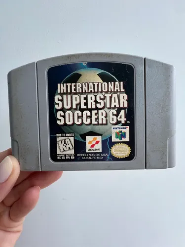 International Superstar Soccer 64 Original - Nintendo 64 - Funcionando