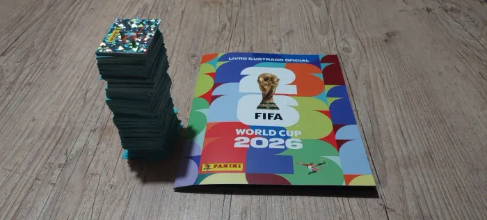 set completo das figurinhas da copa mundo 2026