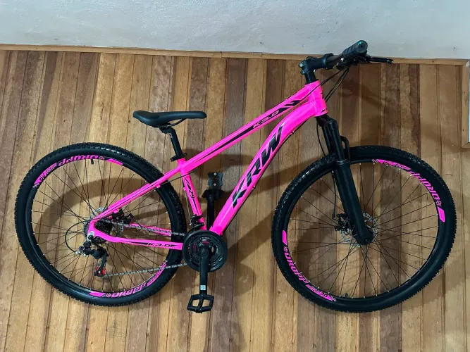 Bicicleta aro 29 freios a disco aluminio
