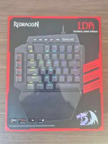 Teclado One Handed ReDragon IDA MECHANICAL GAMING KEYBOARD