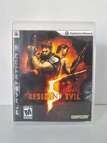 RESIDENT EVIL 5 - PS3 - Completo - Ótimo Estado
