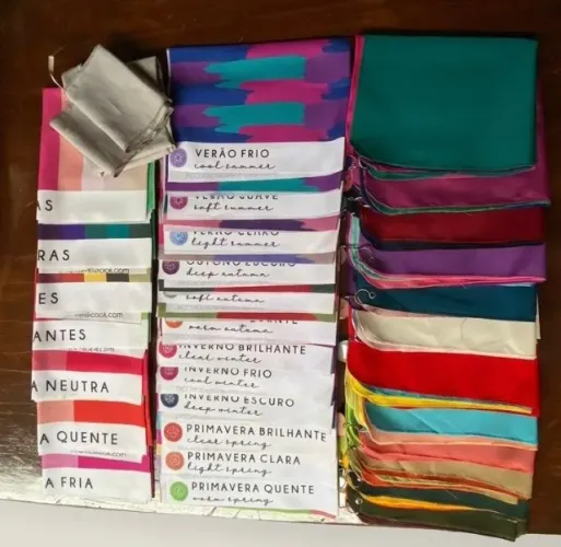 Kit de Análise de Coloração Pessoal