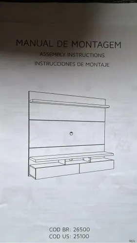 Painel para home suspenso 