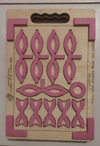 Faca de corte e vinco - Laço simples - papelaria personalizada
