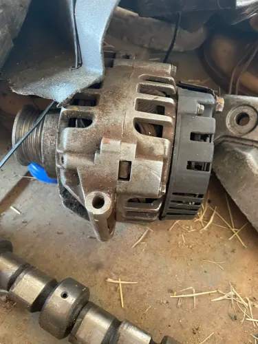 Alternador , ventoinha , coletor Renault 
