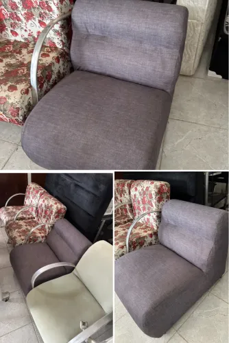 Poltrona Cinza Muito Confortável - Linda para Sala | Entrego e Aceito Cartão