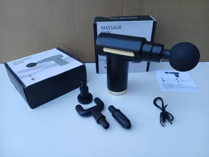 Pistola de massagem elétrica 