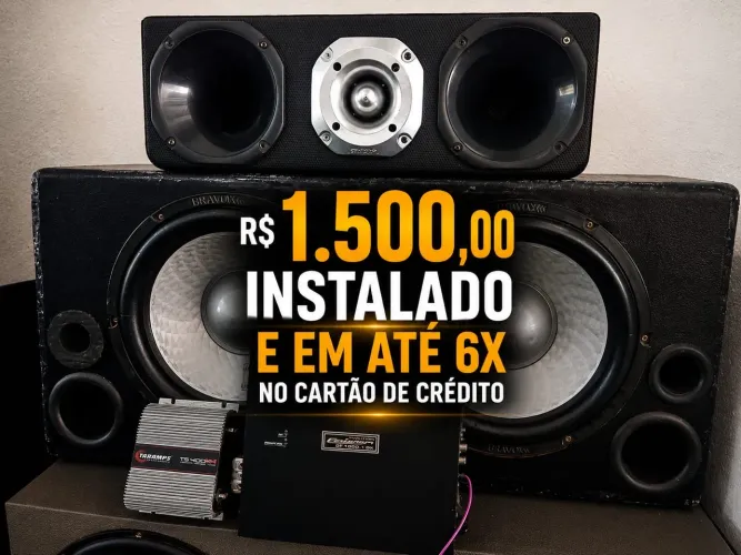 Som Automotivo, Tudo para seu som: Graves, módulos, cornetas Tweeters e etc...Chama pv