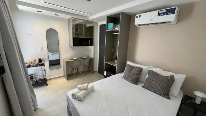 Flat no Jardim Oceania 32m² Mobiliado e pronto para morar ou rentabilizar