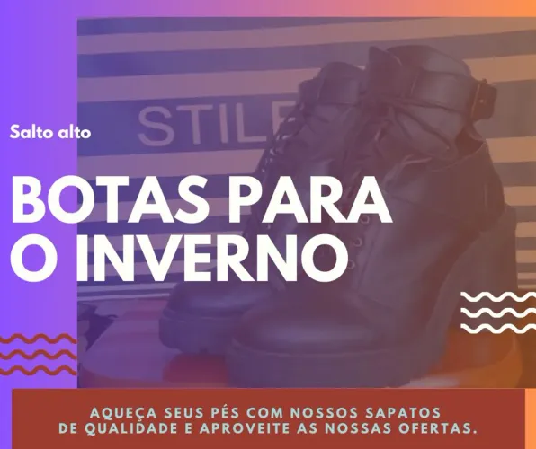 Bota estilosa