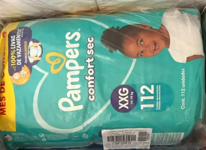 FRAUDA Pampers confort sec. Tam, xxg - Cont 112 uni