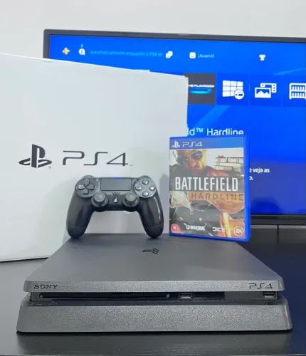 Ps4 Slim Completo + 90 Dias Garantia
