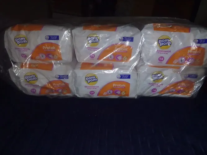Vendo essa fralda 6 pacotes por 120 