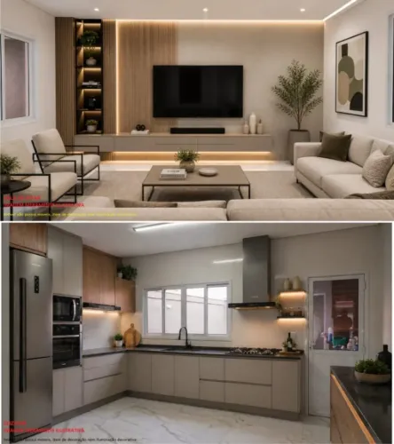 Sobrado Moderno, Nunca Habitado, Novo , Bairro Assunção, Acabado Premium, Porcelanato
