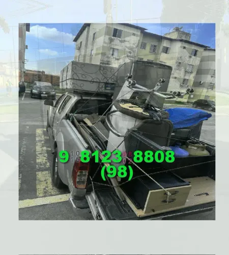 Frete rápido e seguro! Contato: 98?9?8123?8808 - Azevedo te ajuda na mudança!