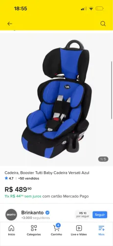 Cadeirinha de carro