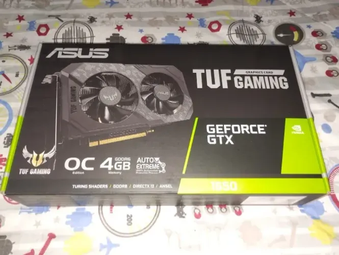 PLACA DE VÍDEO GTX 1650 4GB - FRETE A COMBINAR
