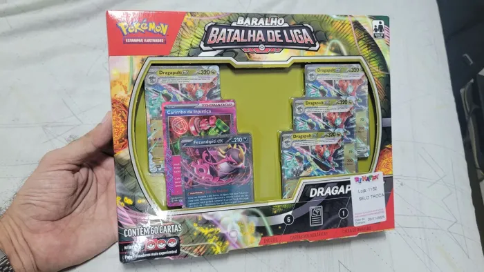 Deck Pokémon TCG - Batalha de Liga Dragapult EX - Lacrado