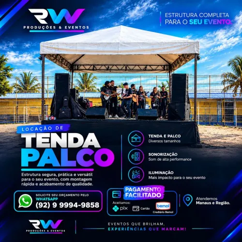 Aluguel de Palco para eventos