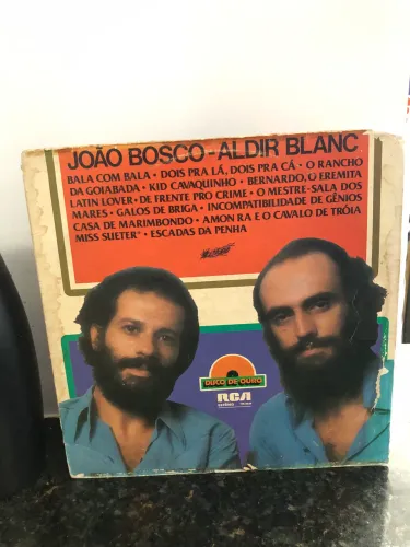 Lp vinil João Bosco e Aldir Blanc