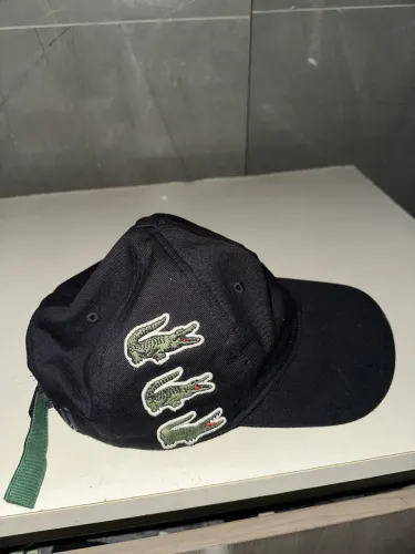 Boné Lacoste 3 croco original