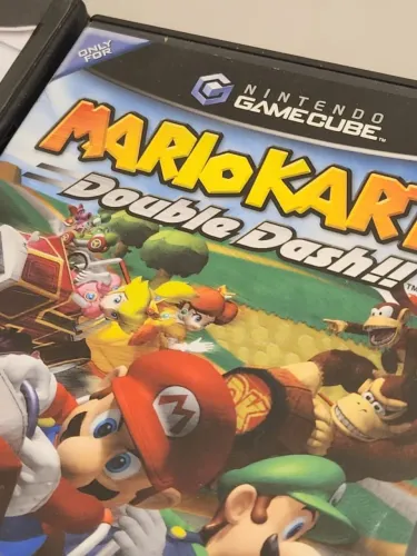 Mario Kart Double Dash + Disco Bônus - Gamecube (mídia física)
