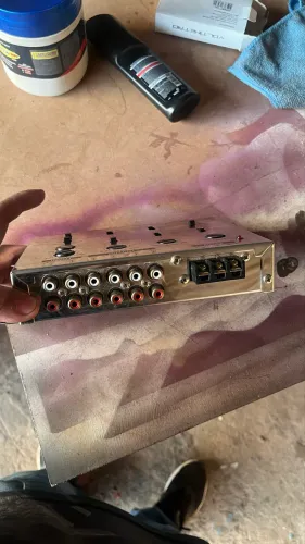 Vendo crossover booster cromado