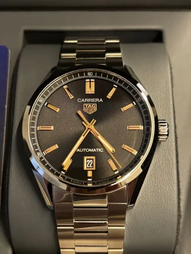 Tag Heuer Carrera Calibre 5 | Garantia de fábrica ativa