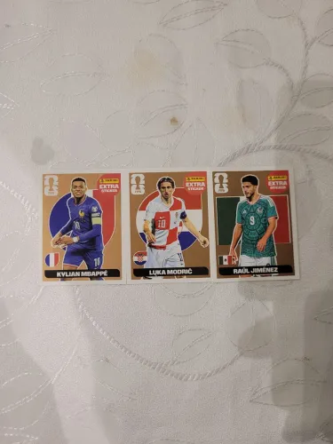 Figurinhas extras stickers bronze 
