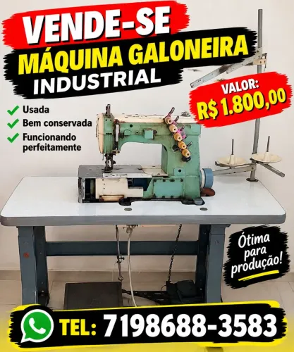 Máquina Galoneira industrial 