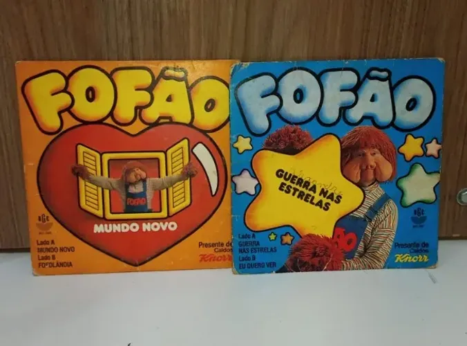 Mini Vinil Promocional Fofão Knor - Ano 1985