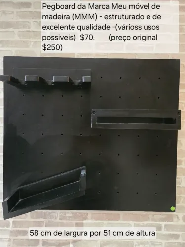 Pegboard da Marca Meu móvel de madeira