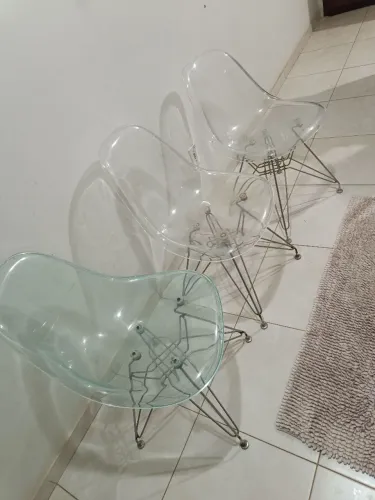 Cadeiras cristal