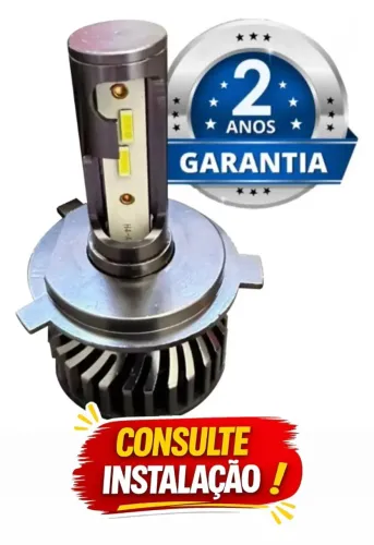 Ultra Led Nano Super Led 56W Cada 10 Mil Lúmens 6200K 02 Anos Garantia