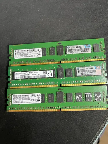 Memória Ram 8GB DDR4 ECC