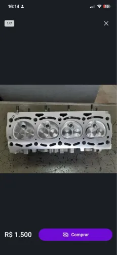 Cabeçote retificado novo bongo kr2500 Diesel Imagens ilustrativas