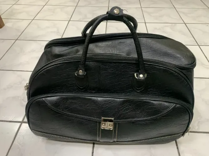 Mala de viagem em couro 28KG