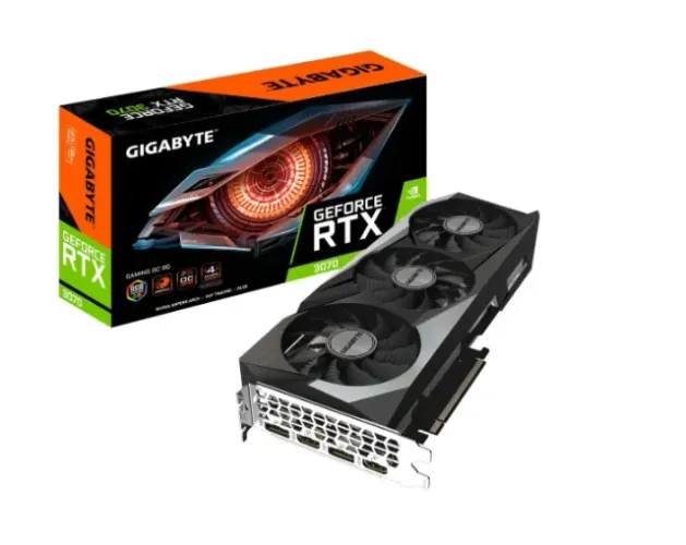 Placa de Vídeo RTX 3070 Gigabyte Gaming OC 8GB - Na Caixa, Placa TOP !!!