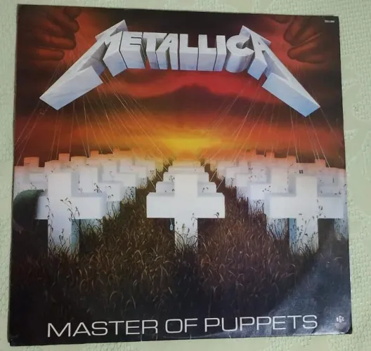Metallica Lp _ Master of Puppets - 1986/ com encartete 