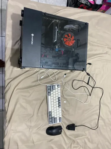 ? PC Gamer Completo + Monitor 25? 75Hz + Teclado Mecânico + Mouse Attack Shark X11 ?