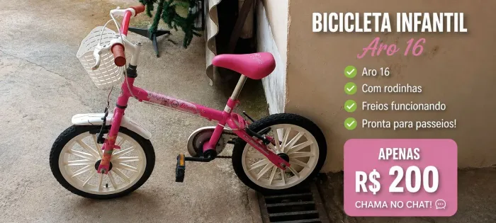 Bicicleta infantil