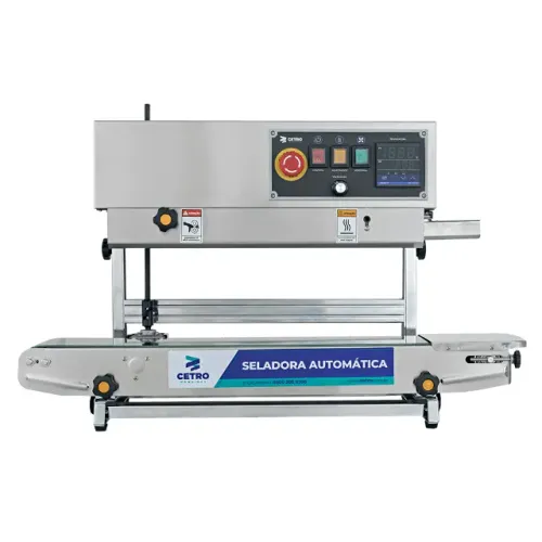Seladora Contínua Vertical e Horizontal CETRO * Nova sem uso * inox