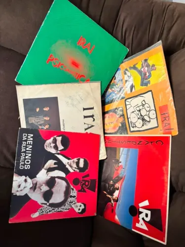 LP's Vinil Banda Ira! Rock Nacional Coleção